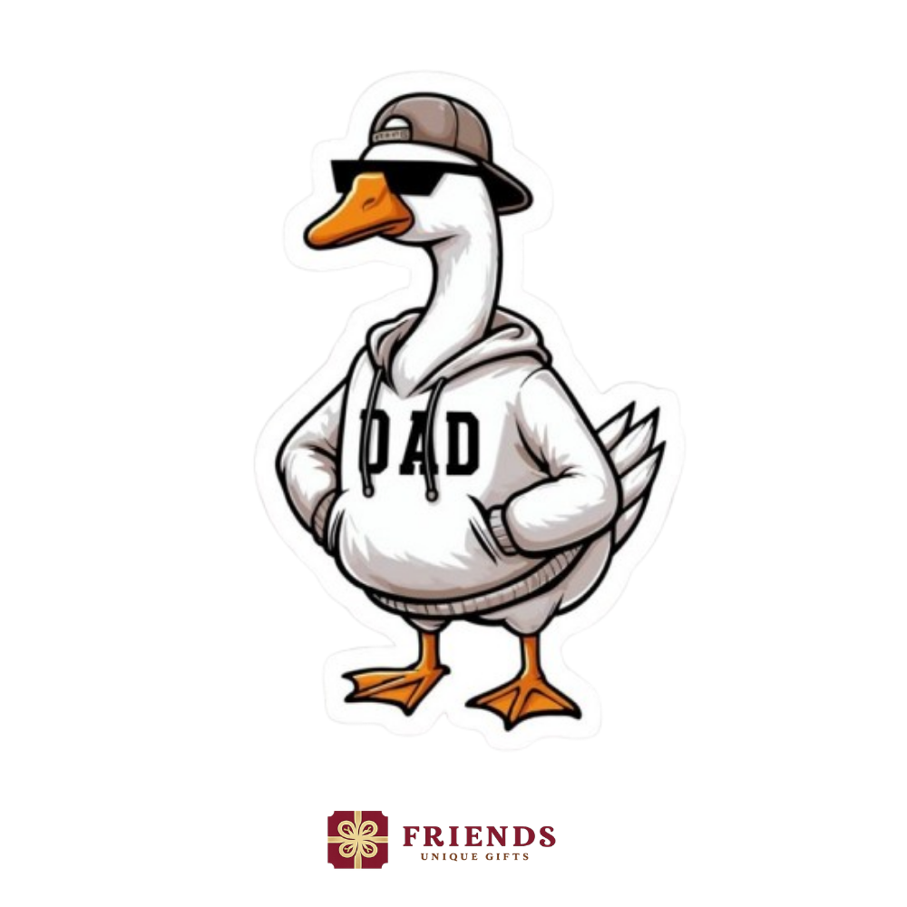 cool duck sticker