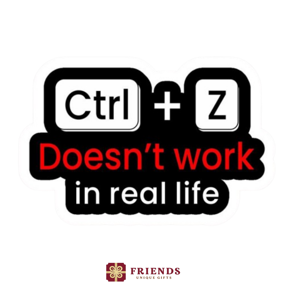 ctrl z sticker