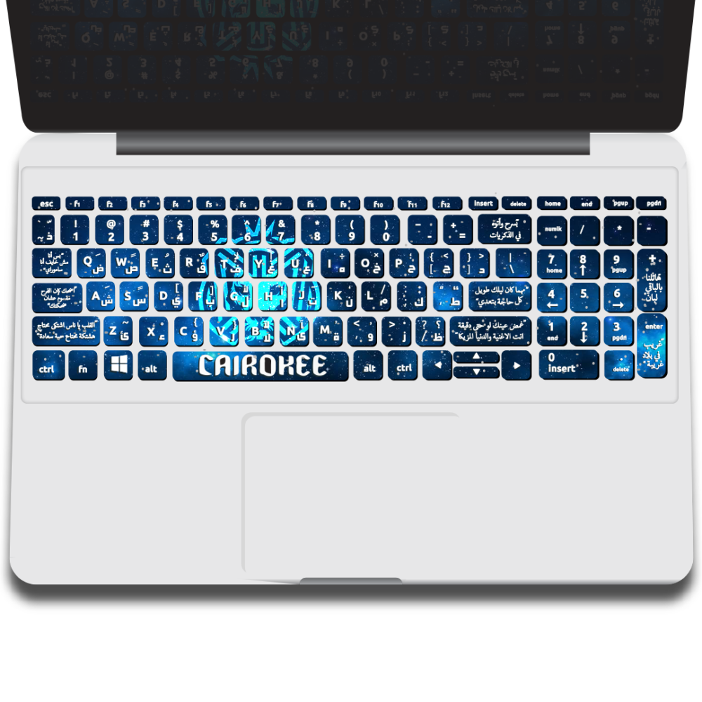 cairokee keyboard sticker