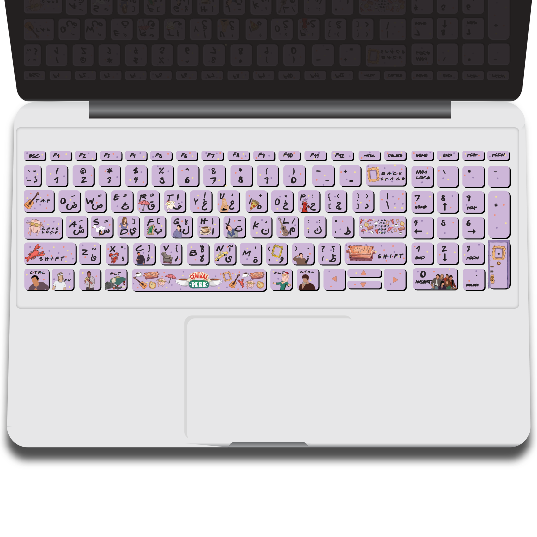 friends keyboard sticker friends keyboard sticker