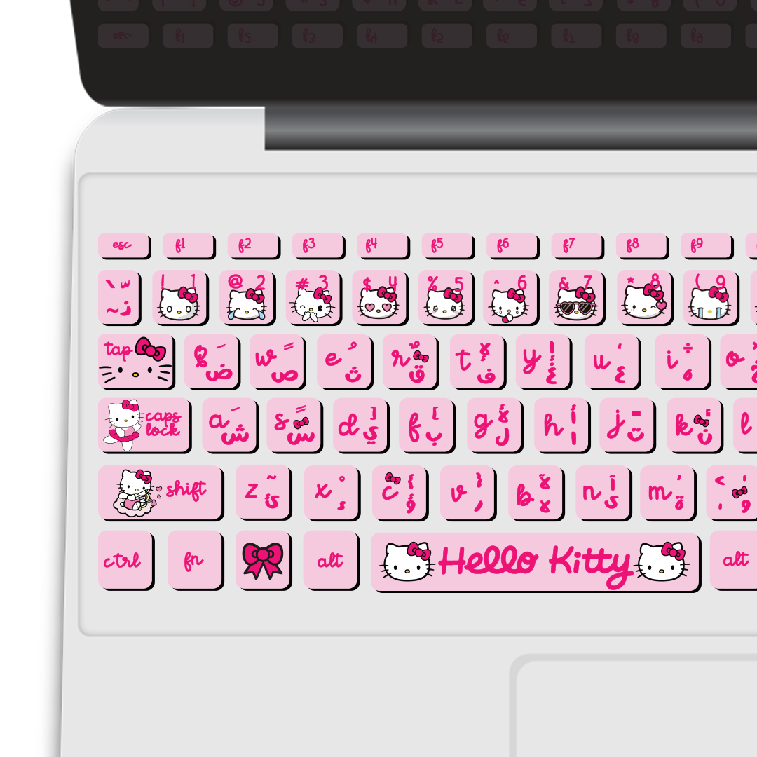 hello kitty keyboard sticker2 hello kitty keyboard sticker2