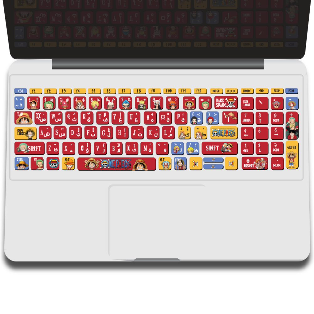 jujutsu kaisen keyboard sticker