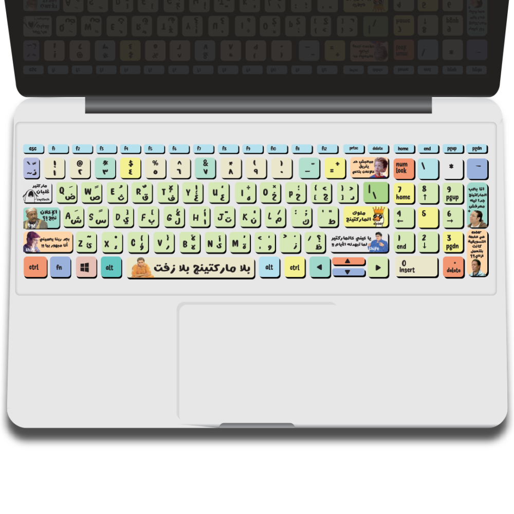 marketing keyboard sticker