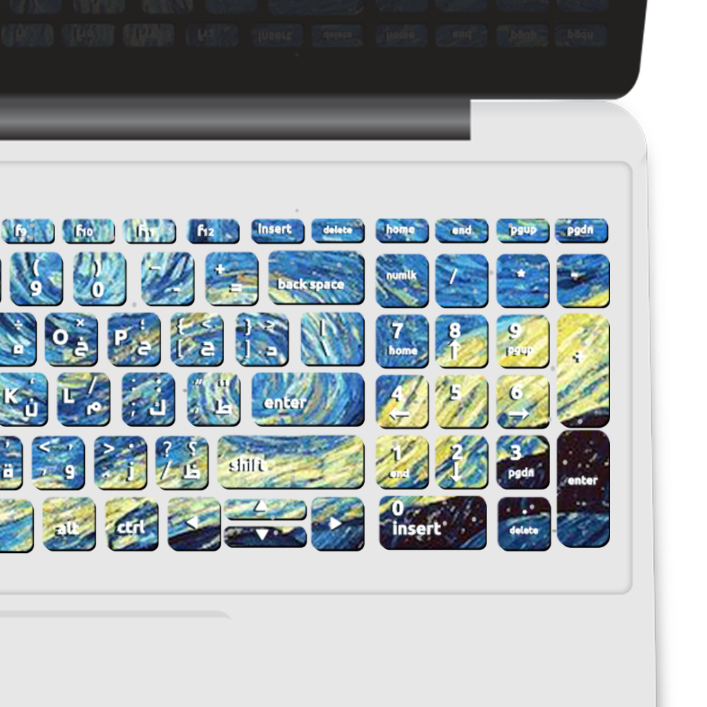 Starry Night Computer Keyboard the starry night - Friends EG