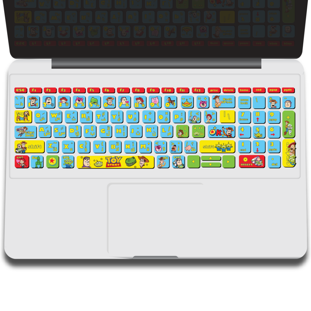 toy story keyboard sticker